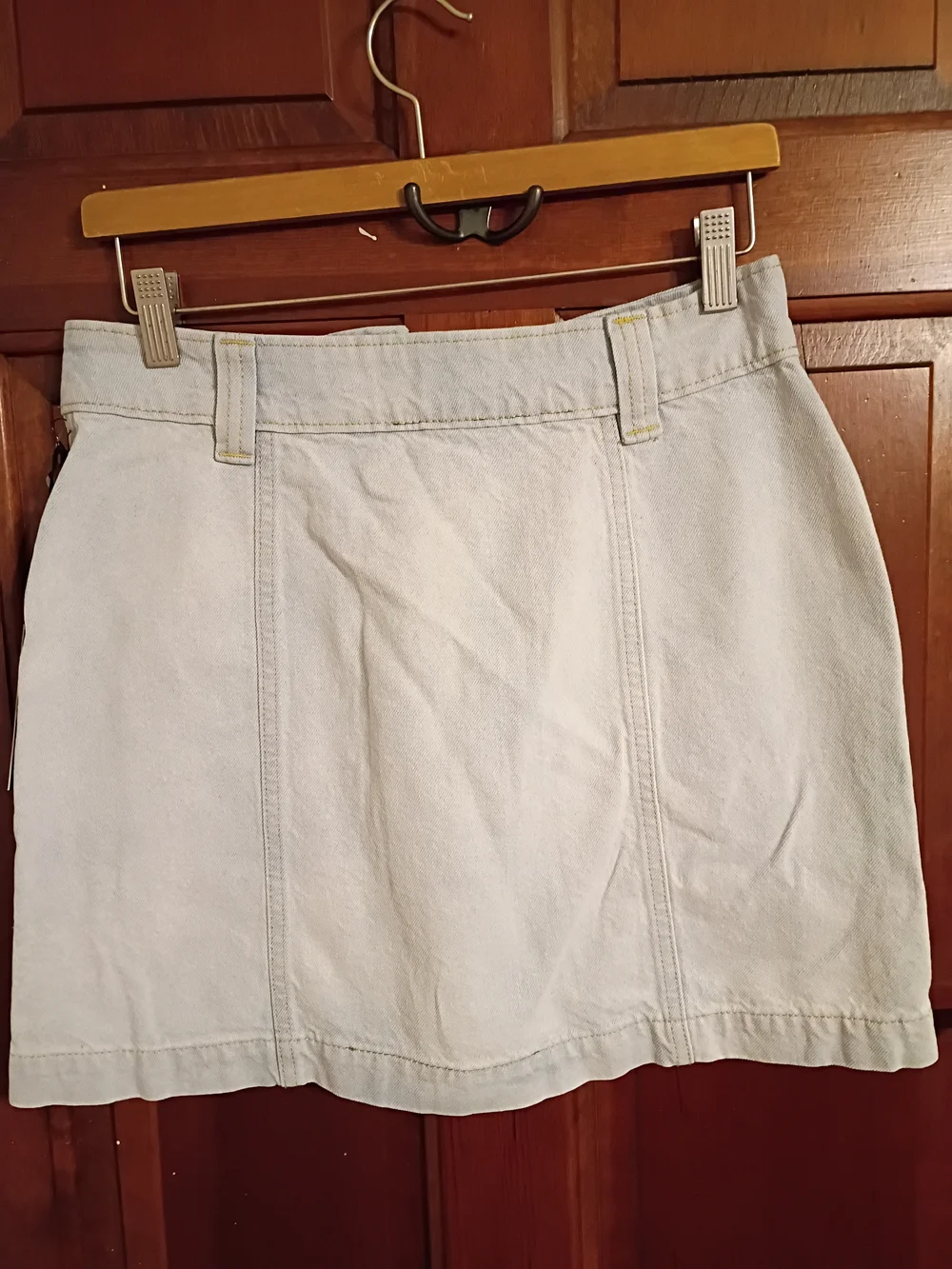 Dickies Light Blue Denim Skirt Size Small